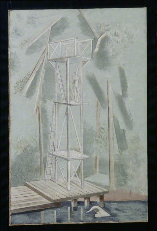 The Diving Stage — Paul Nash