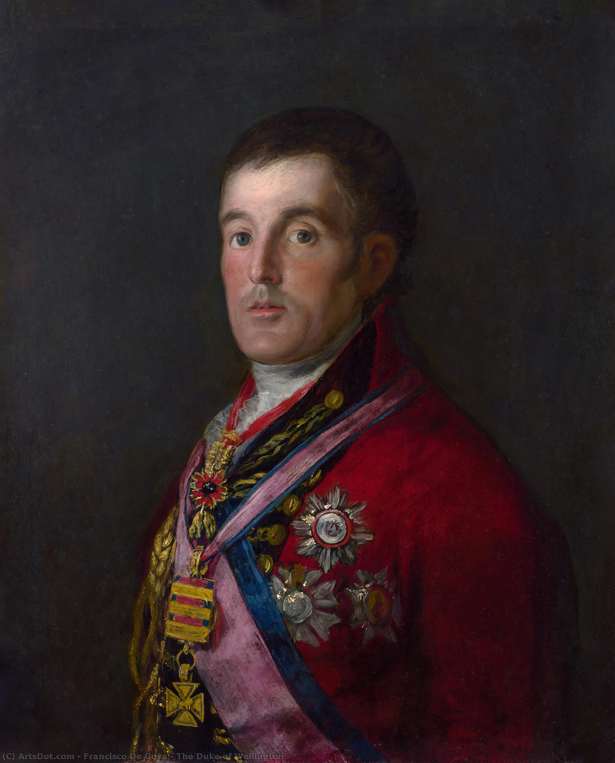 The Duke Of Wellington — Francisco José De Goya Y Lucientes