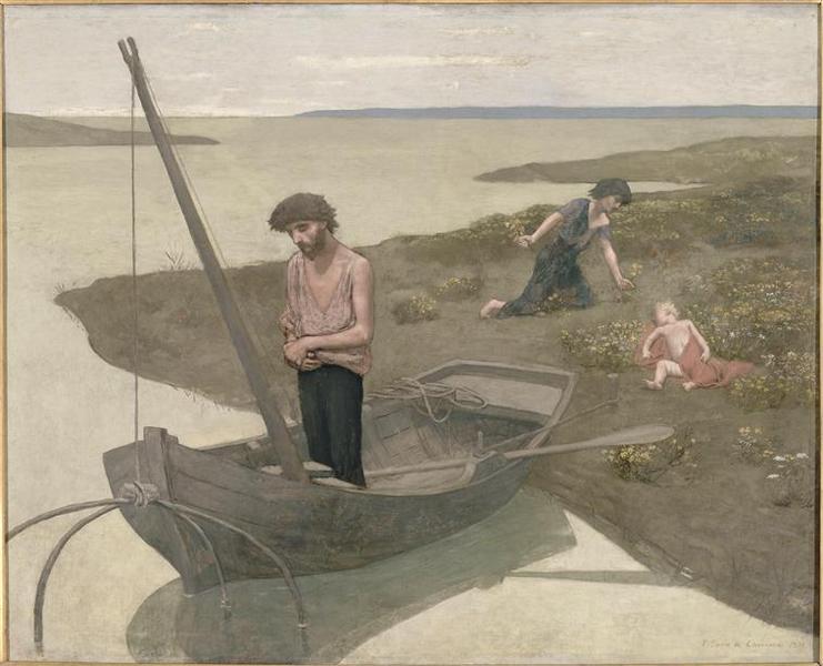 Le Pauvre Pêcheur — Pierre Cécile Puvis De Chavannes