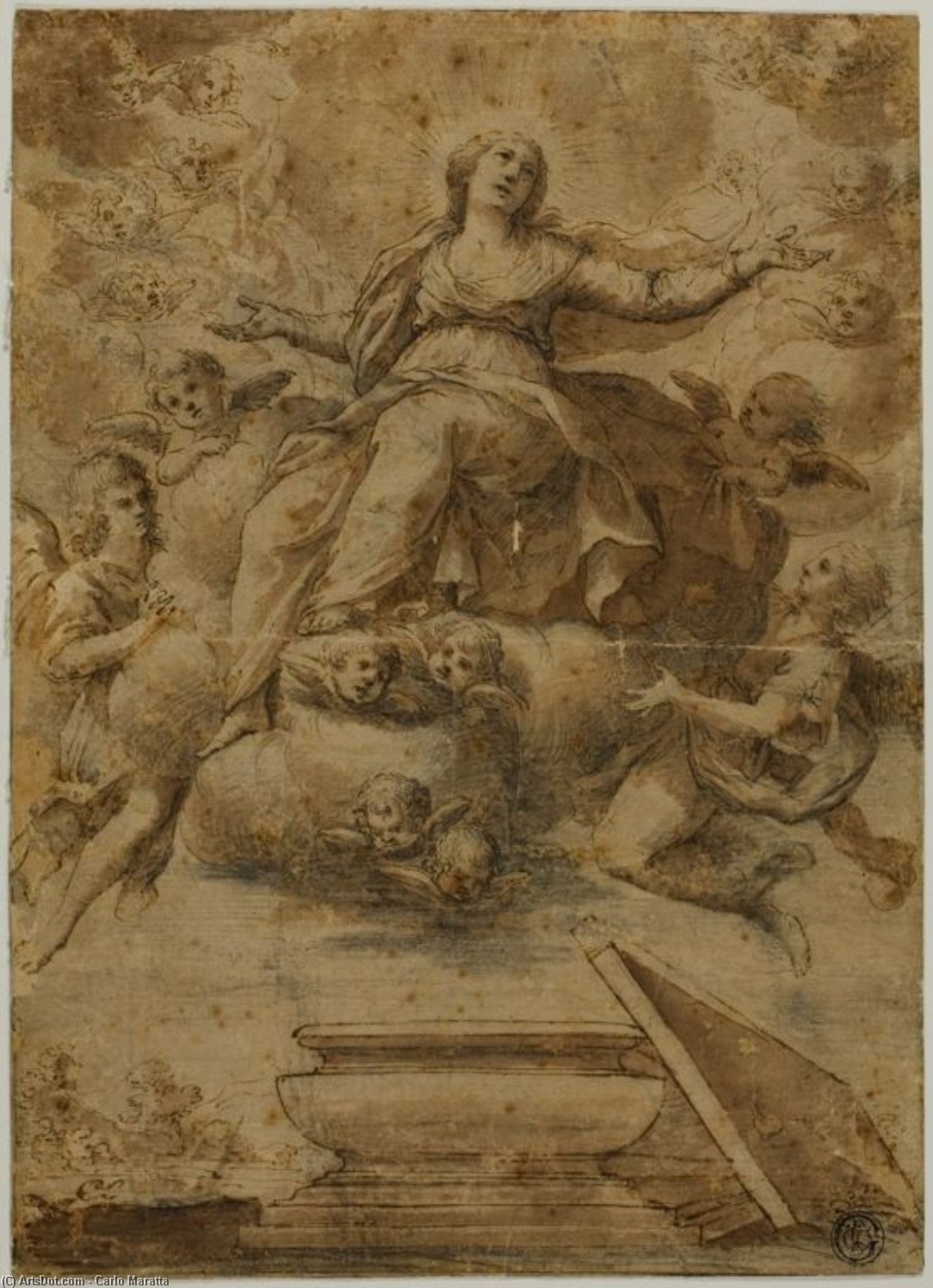 Assumption Of The Virgin — Carlo Maratta