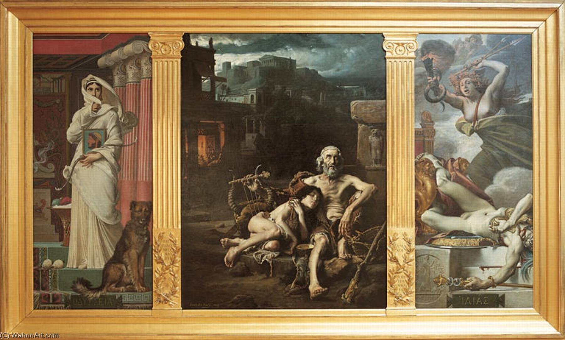 Homère Mendiant — Jean Jules Antoine Lecomte Du Nouy