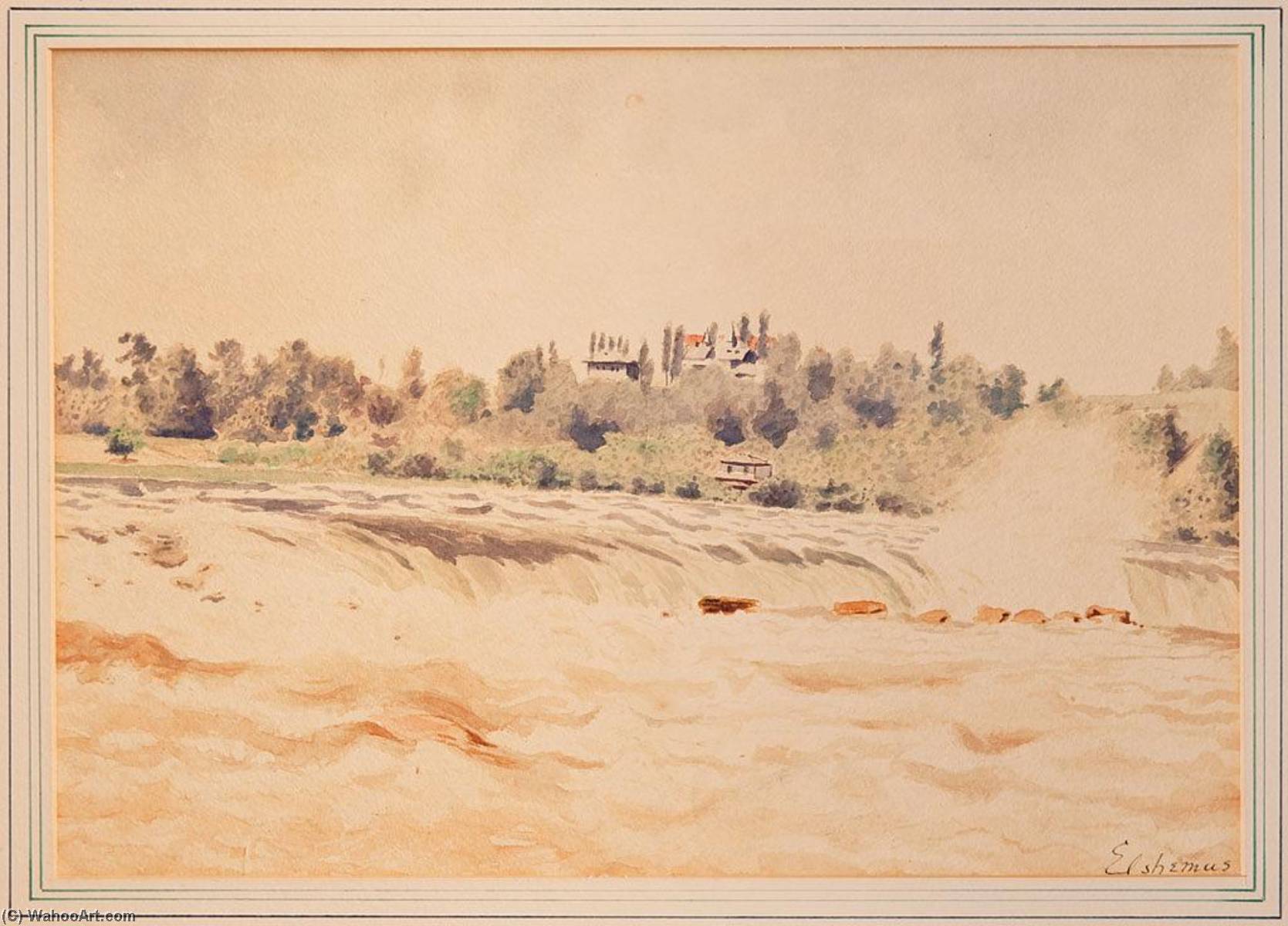 Niagra Rapids — Louis Michel Eilshemius