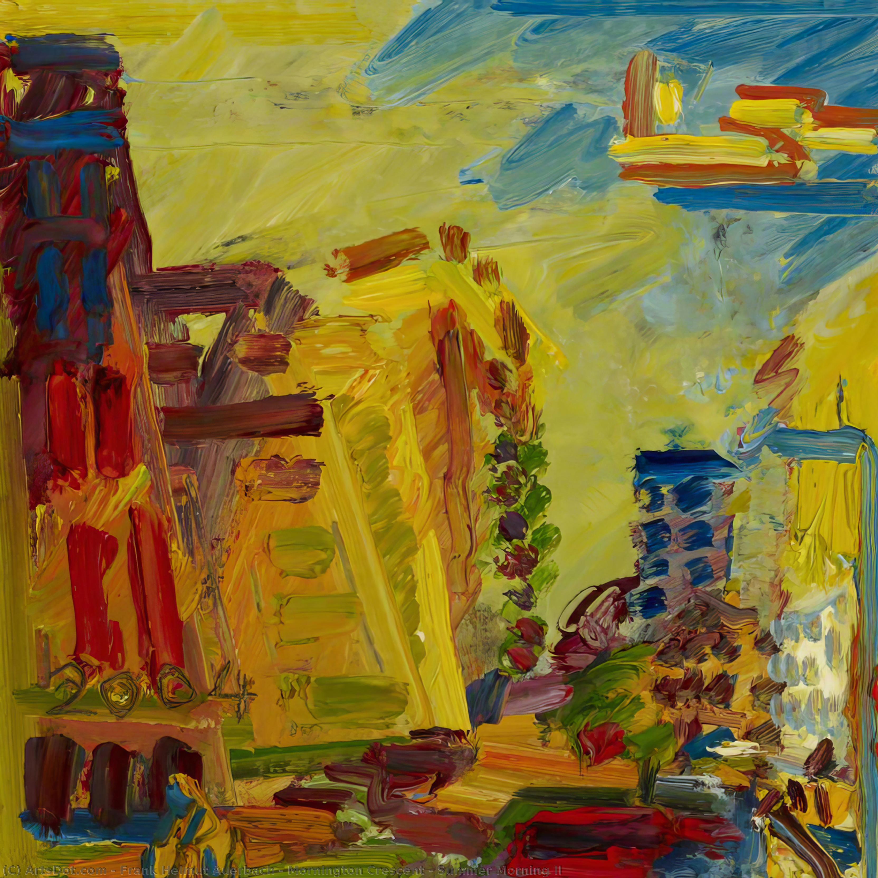 Mornington Crescent – Summer Morning Ii — Frank Helmuth Auerbach