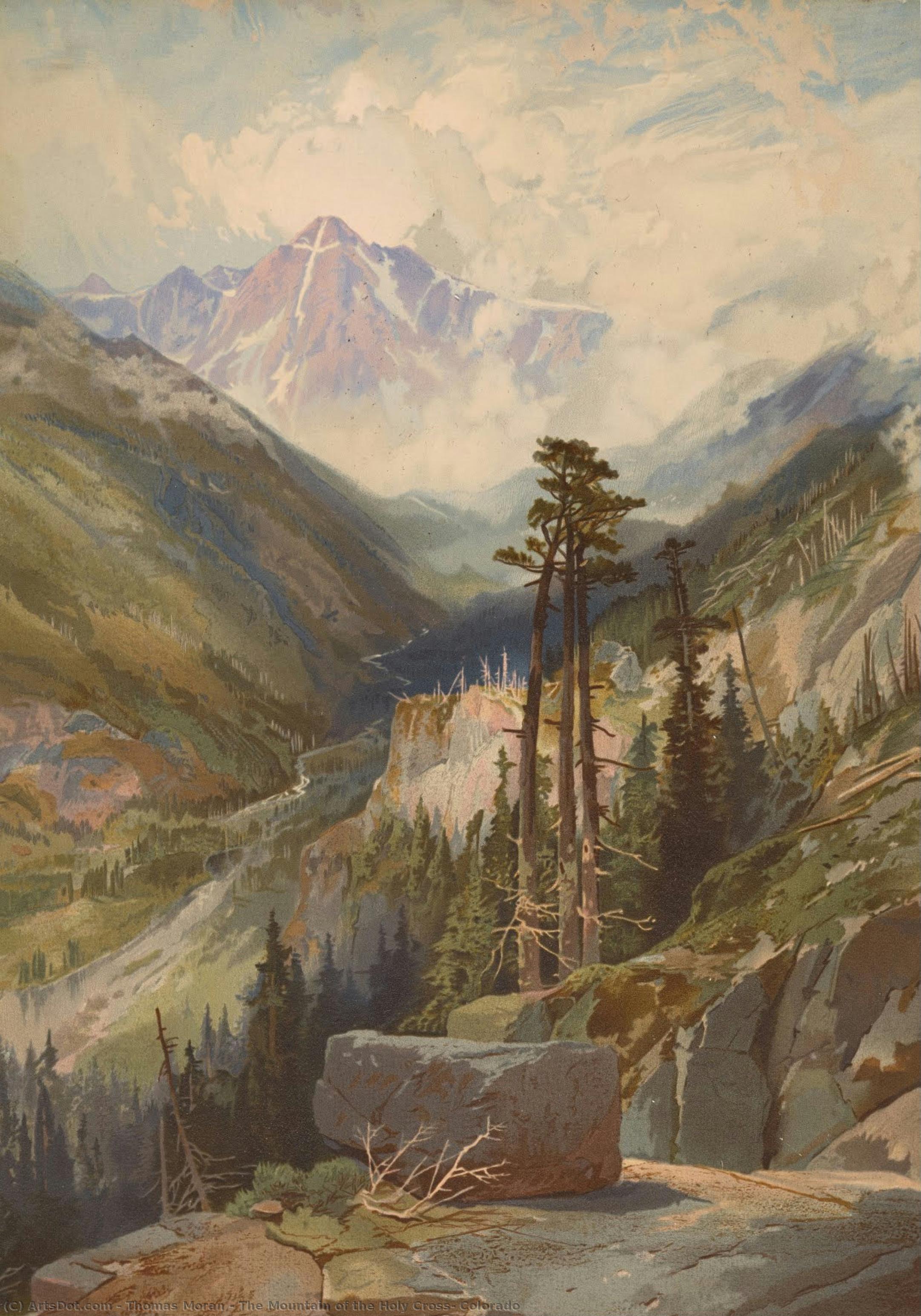 The Mountain Of The Holy Cross, Colorado — Thomas Moran