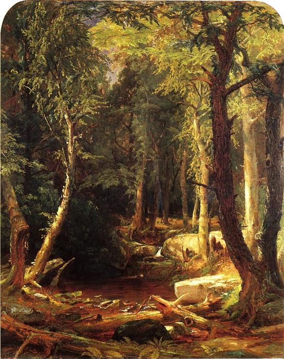 Pool In The Woods — Jasper Francis Cropsey
