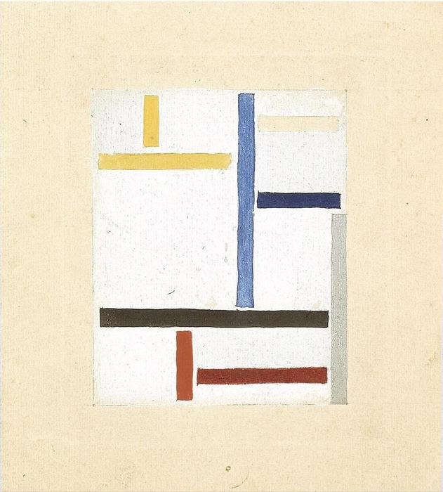 Study For Composition Xxv — Theo Van Doesburg