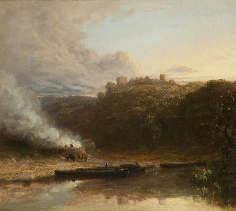 Dudley Castle — David Cox The Elder