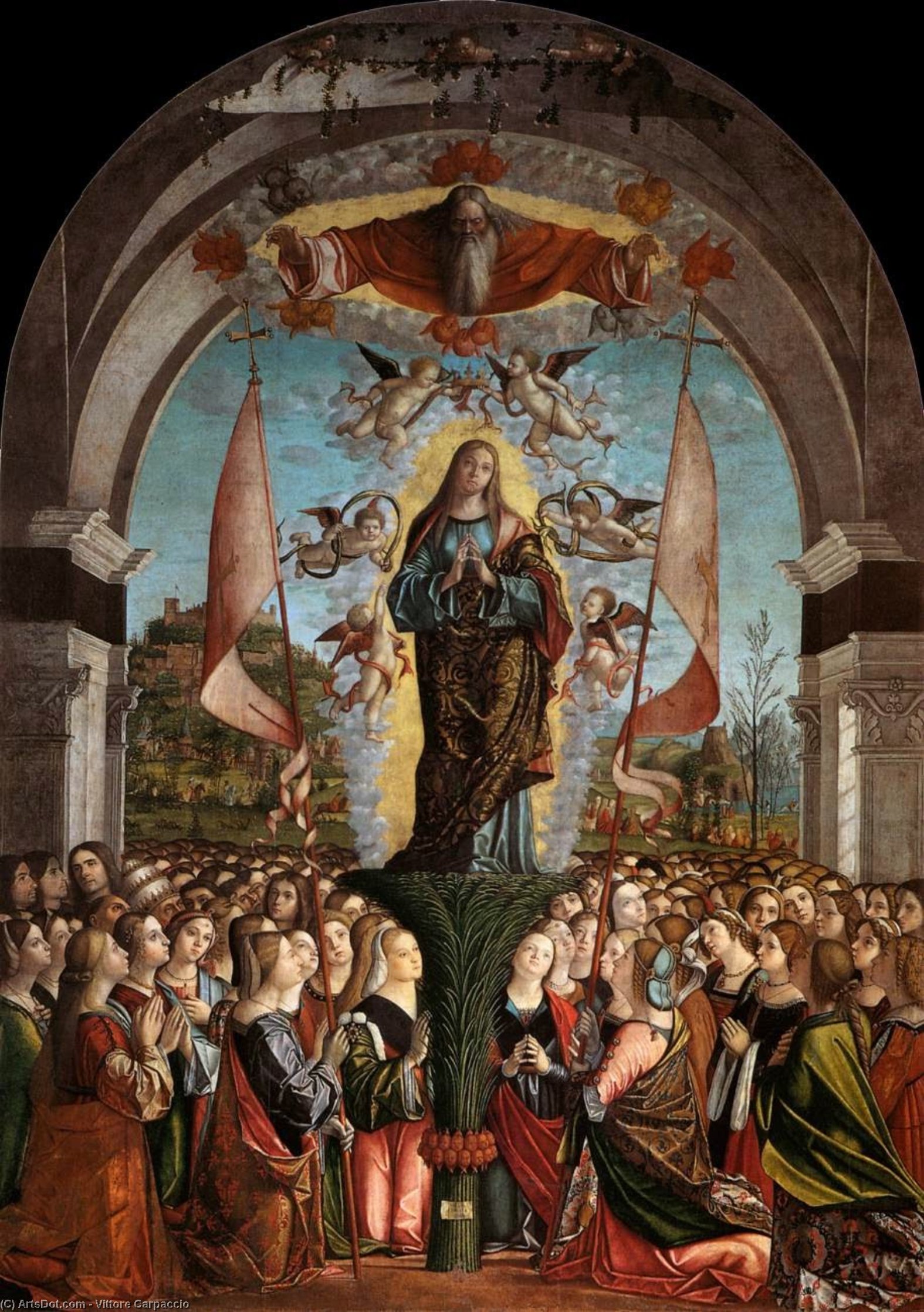 Apotheosis Of St Ursula — Vittore Carpaccio