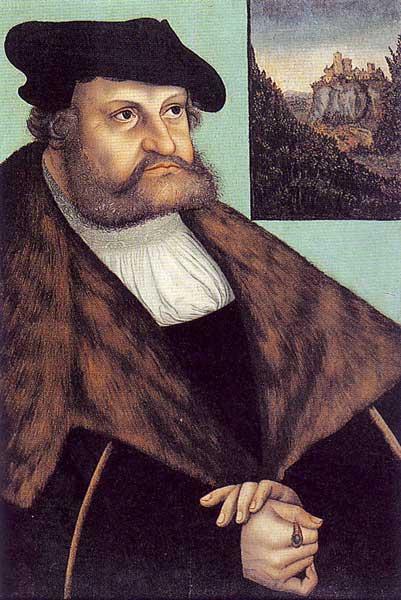 Johann Friedrich Von Sachsen — Lucas Cranach The Elder