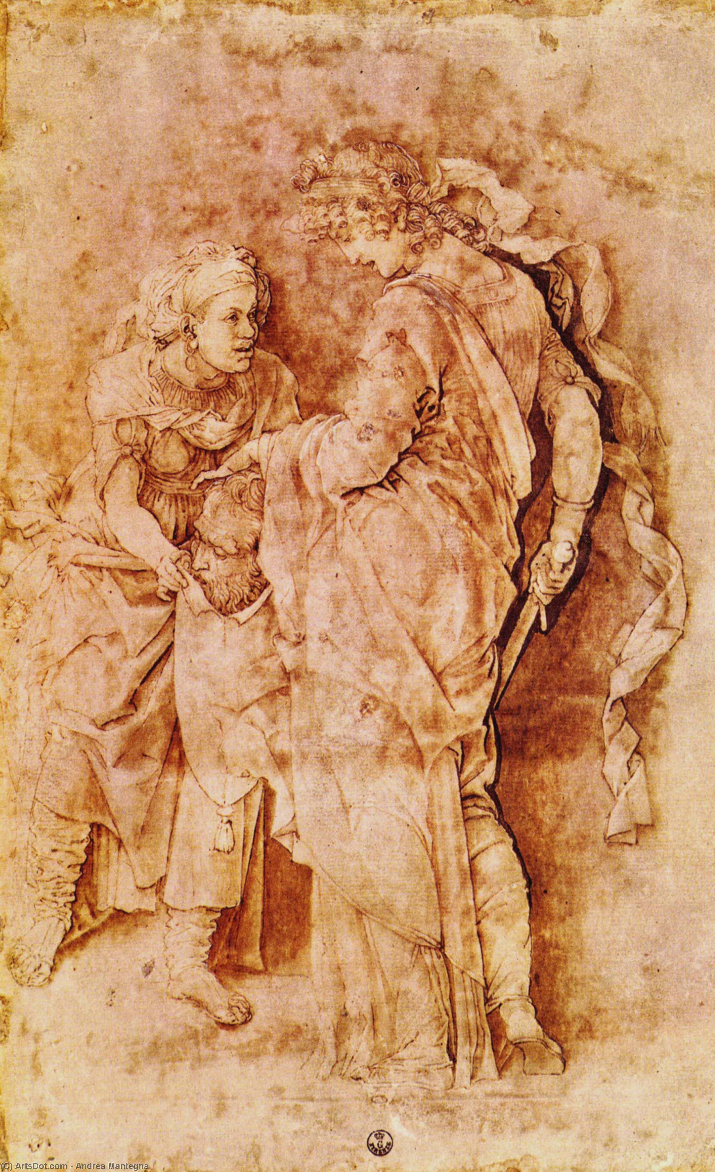 Judith With The Head Of Holofernes — Andrea Mantegna
