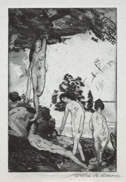 By The Sea — Arthur B. Davies