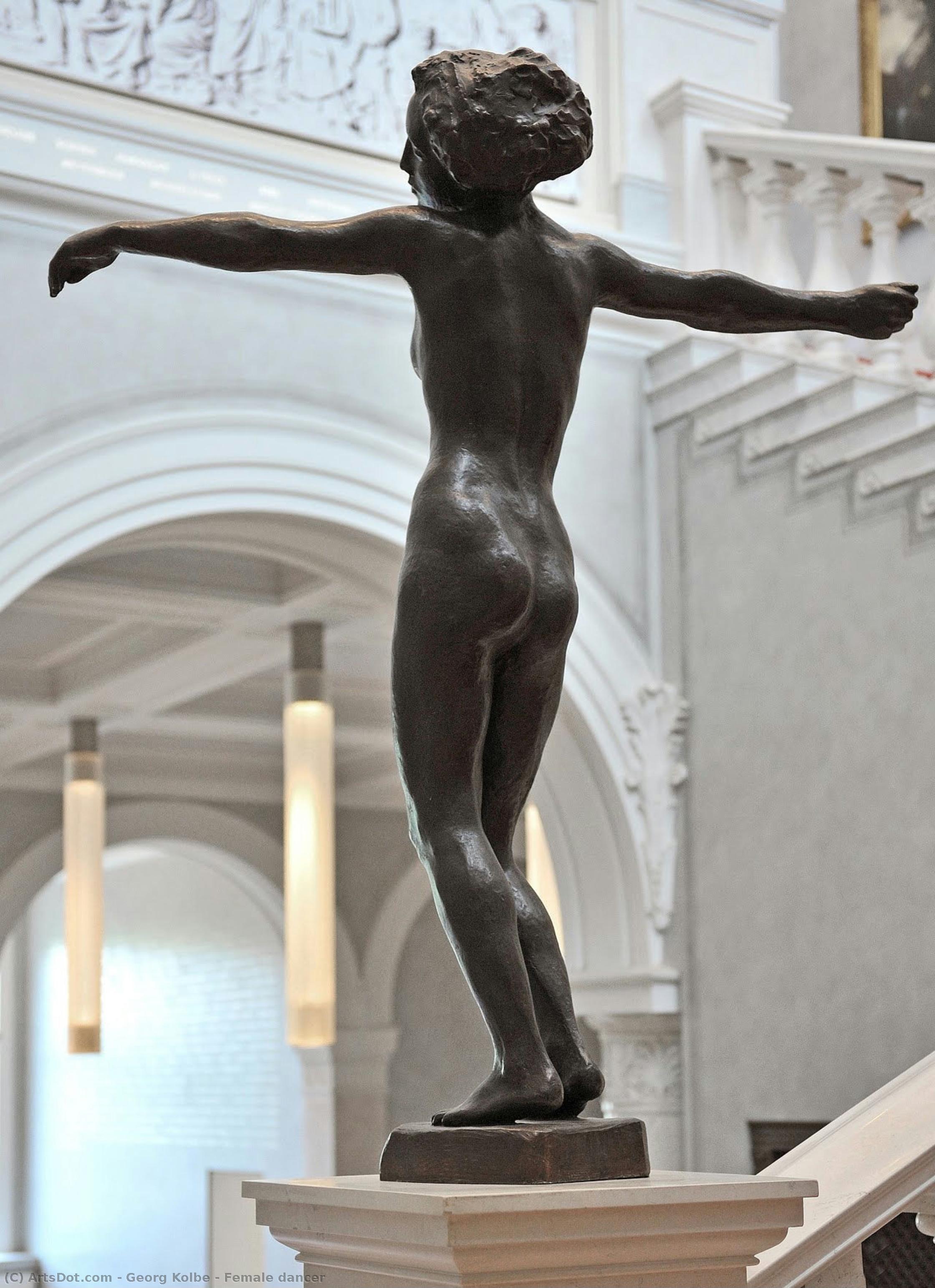 Female Dancer — Georg Kolbe