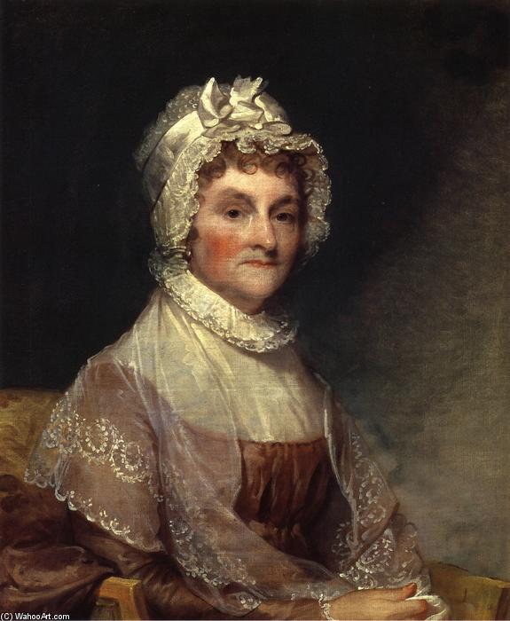 Abigail Smith Adams — Gilbert Stuart