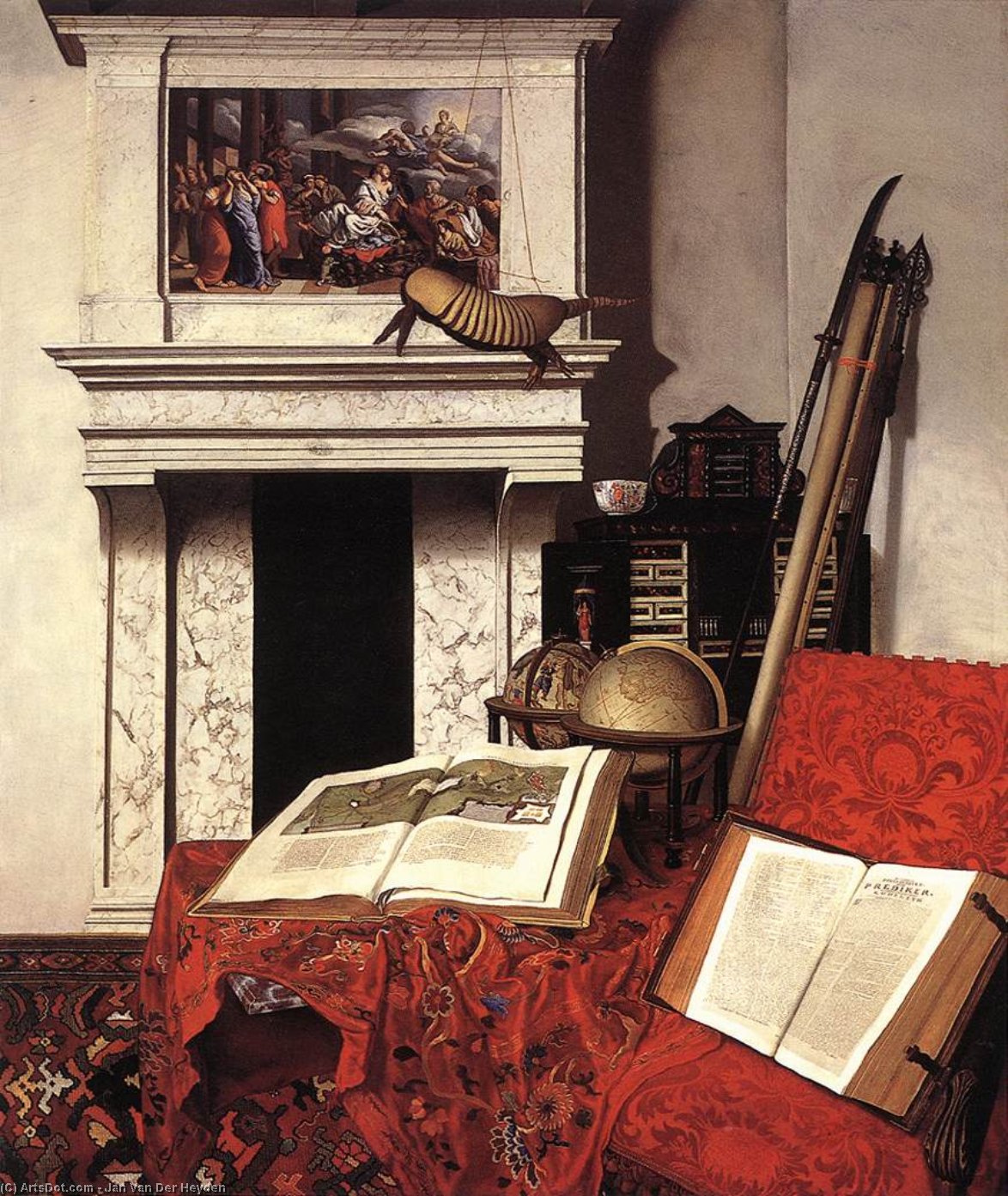 Still-life With Rarities — Jan Van Der Heyden