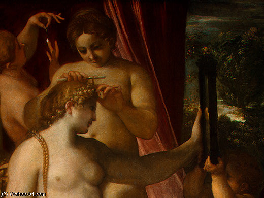 Venus Adorned By The Graces — Annibale Carracci