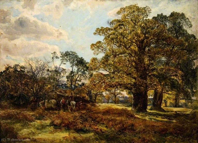Gathering Logs In Cadzow Forest — Alexander Fraser