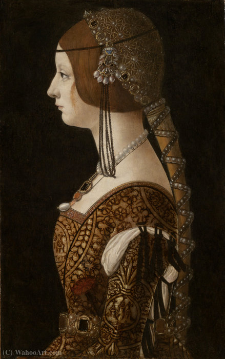 Bianca Maria Sforza — Giovanni Ambrogio De Predis