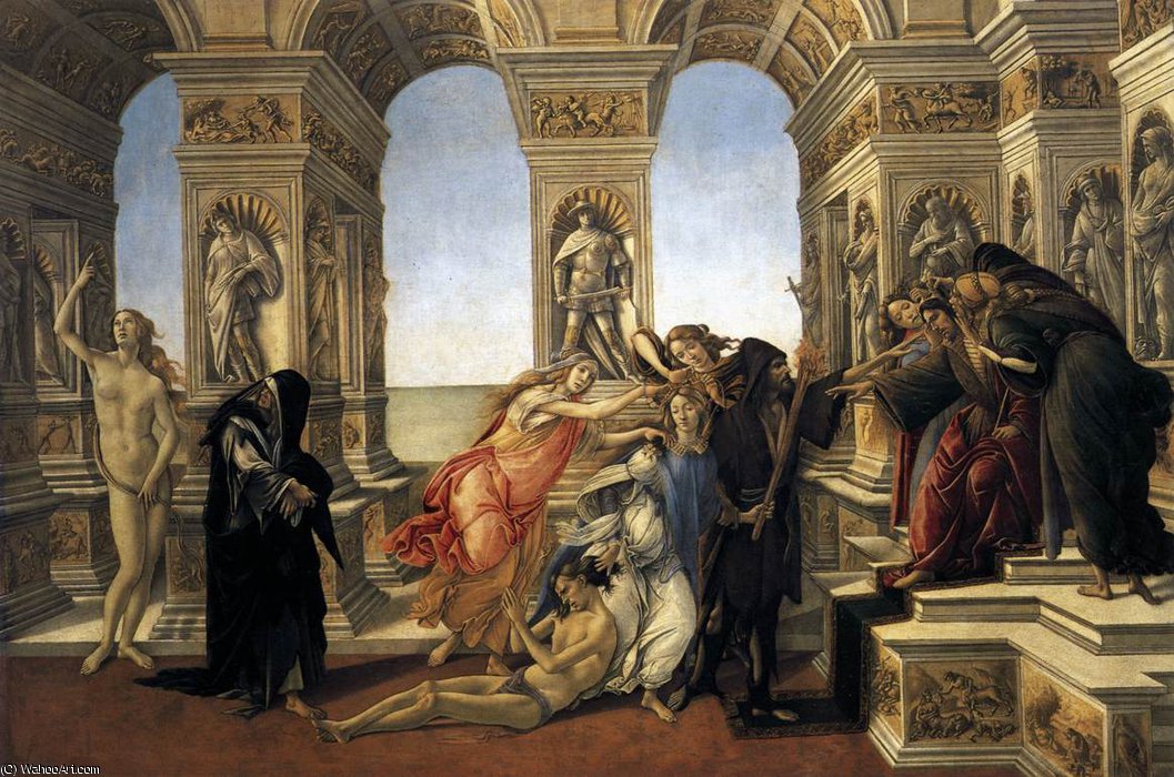 Calumny Of Apelles — Sandro Botticelli