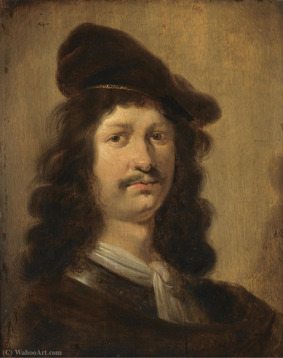 Ortrait Of A Young Man With A Beret — Jan Olis