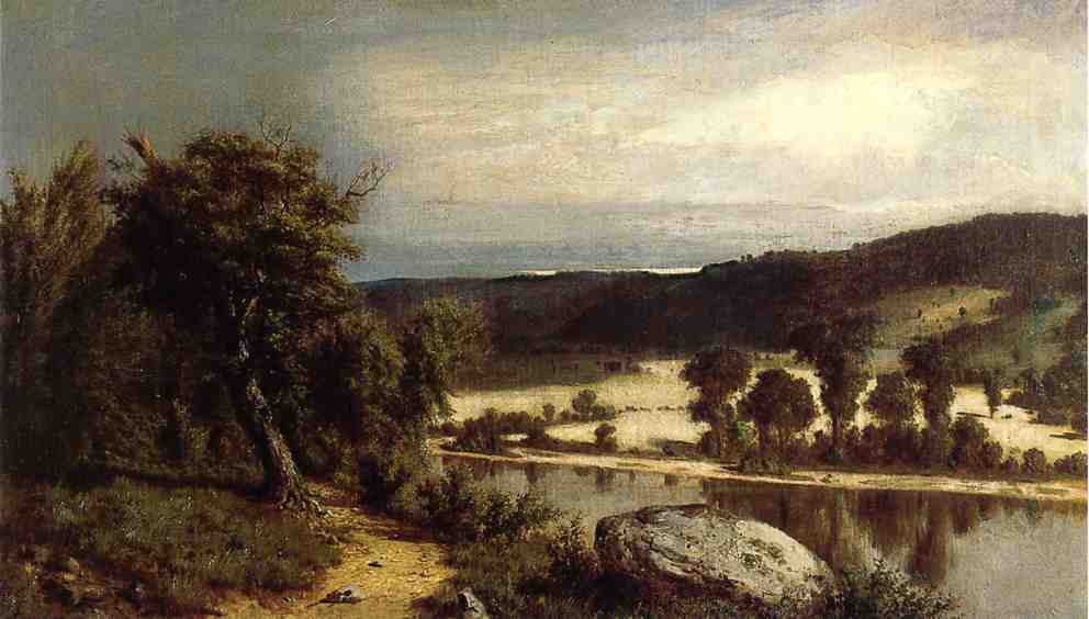 River Landscape — Alexander Helwig Wyant