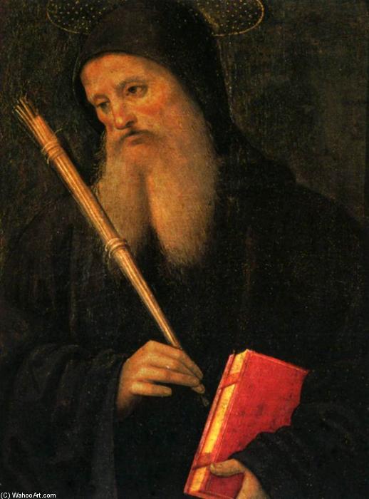 Saint Benedict — Vannucci Pietro (le Perugin)