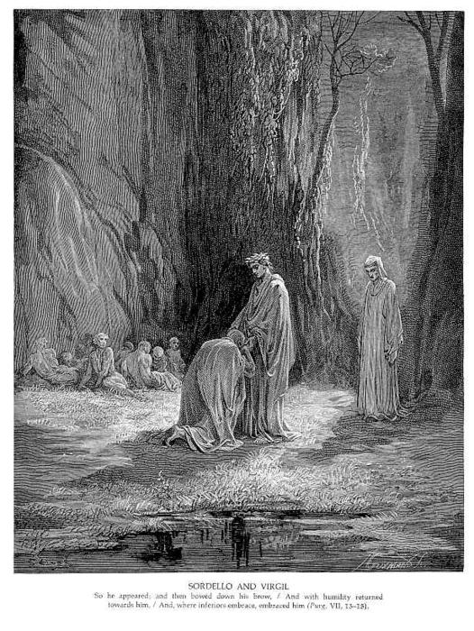 Sordello And Virgil — Paul Gustave Doré
