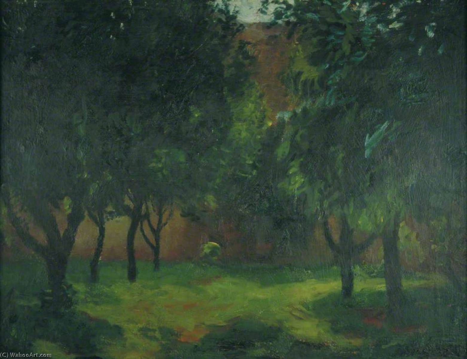 Green Trees And House — Arthur Segal