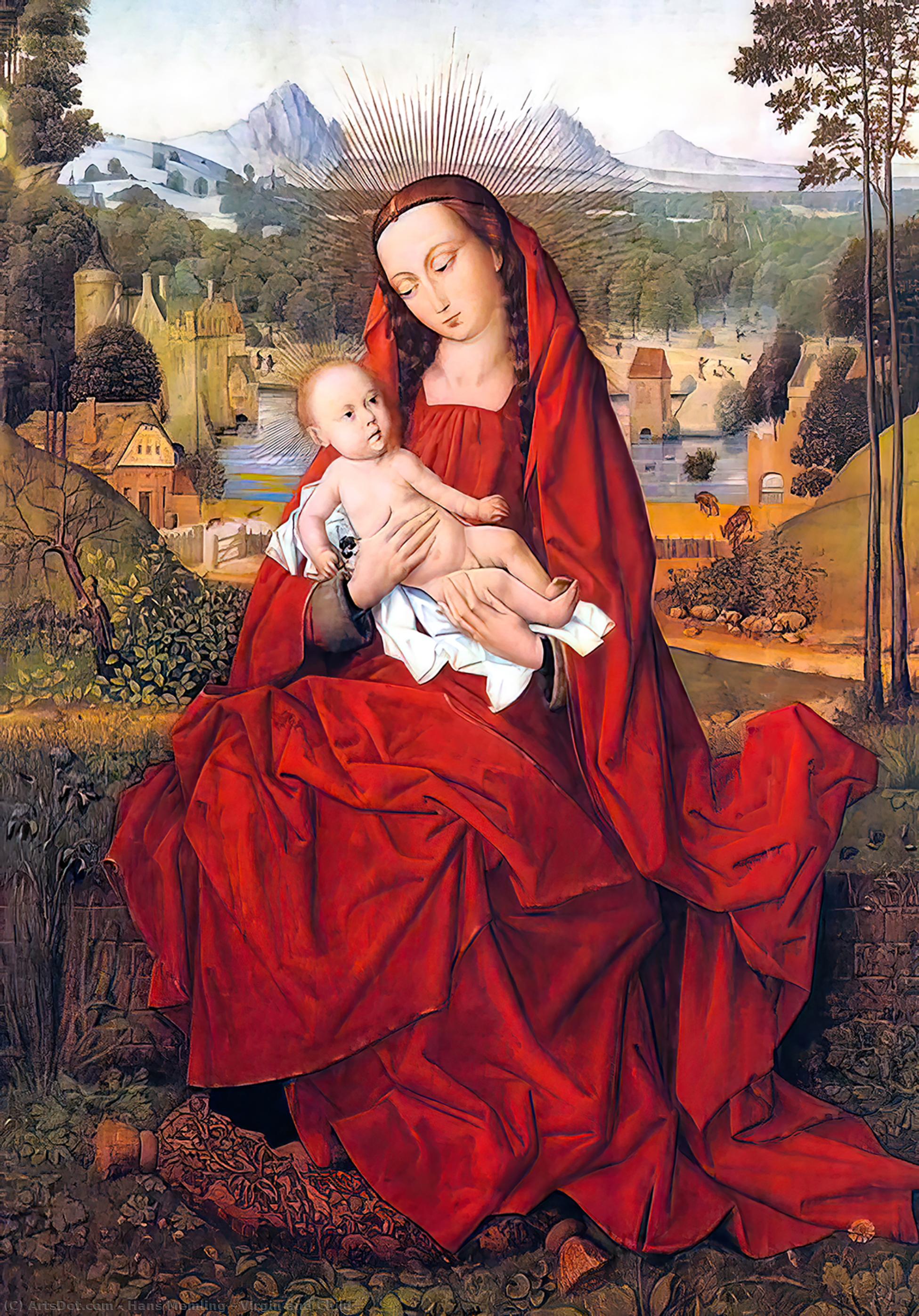 Virgin And Child — Memling, Hans