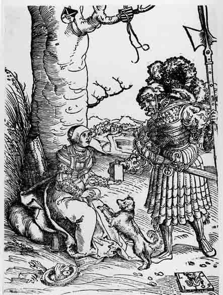 David And Abigail — Lucas Cranach The Elder