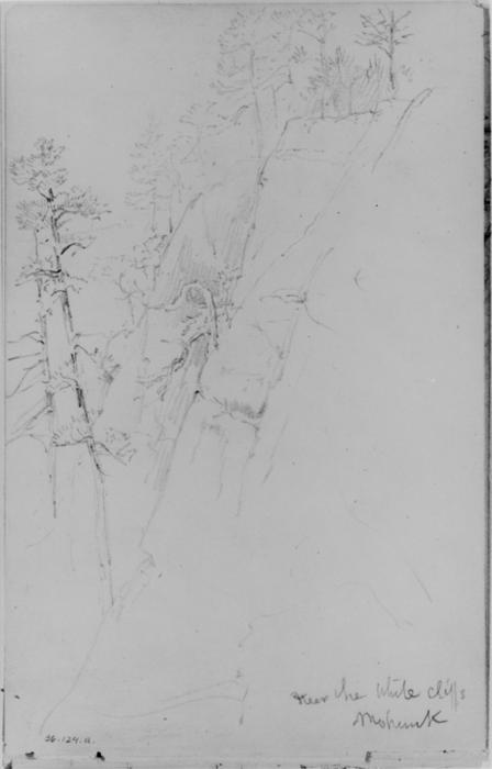 Near The White Cliffs, Mohonk — Daniel Huntington