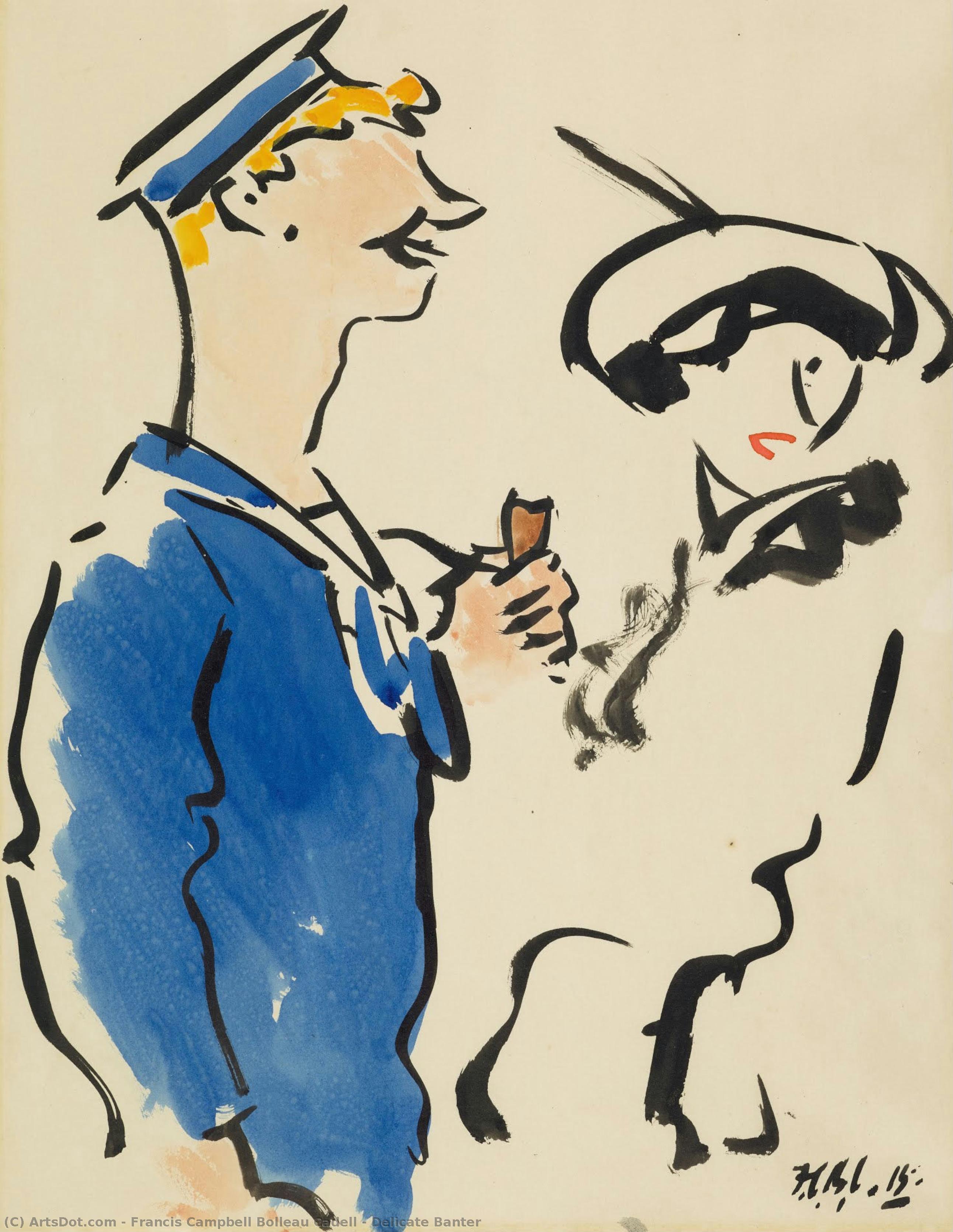 Delicate Banter — Francis Campbell Bolleau Cadell