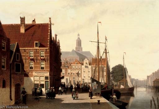 Summer In Alkmaar — Johannes Frederik Hulk