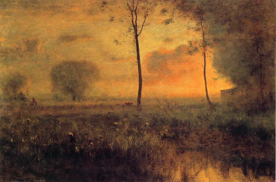 Sunset At Montclair — George Innes