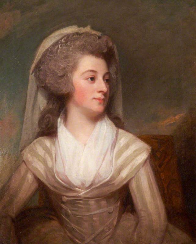 Lydia Henrietta Malortie (1754–1816), Mrs Henry Hoare — George Romney