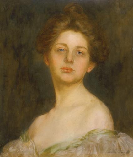 Portrait Of Mrs. Alfréd Perlmutter — Bertalan Karlovszky