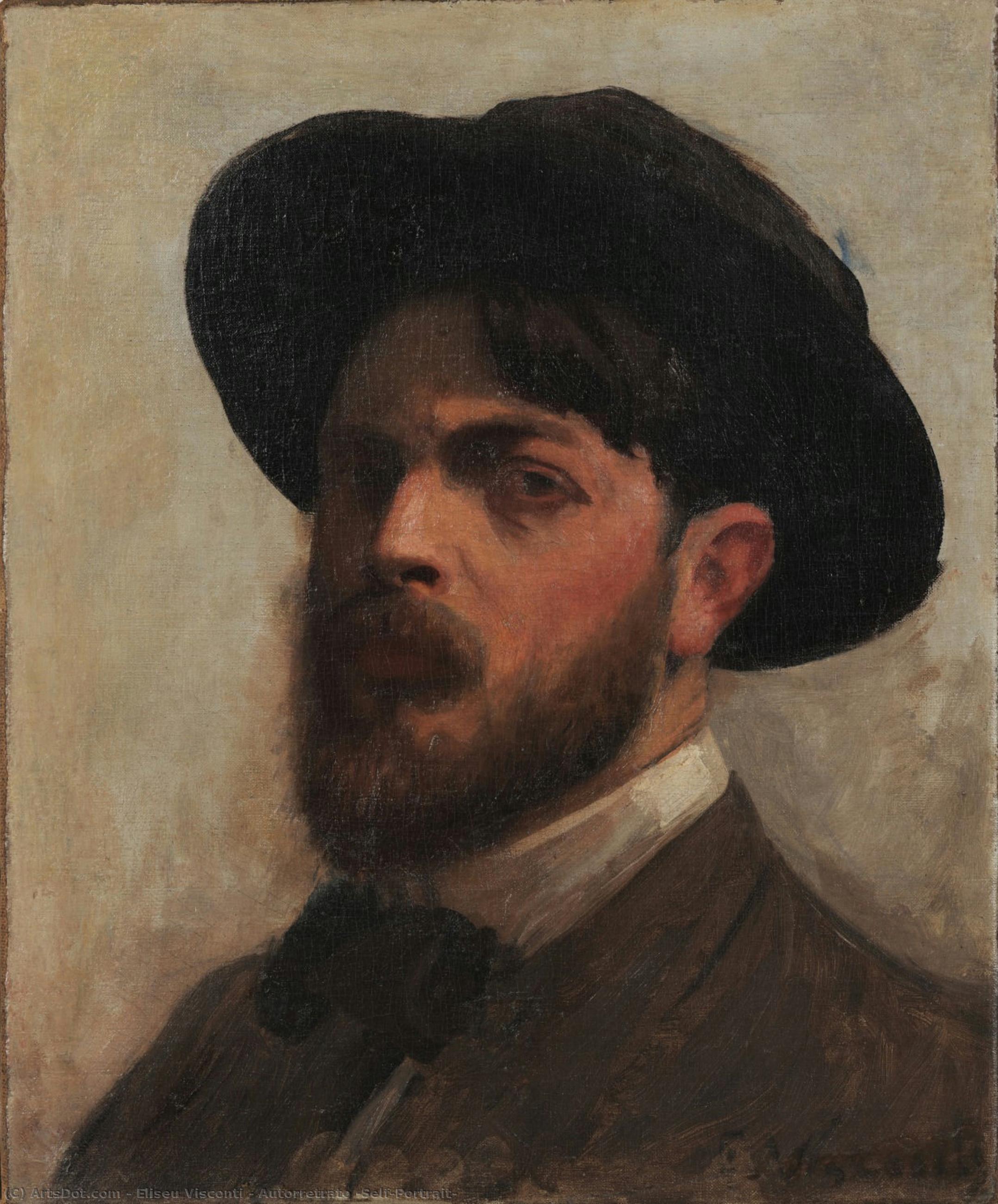 Autorretrato [self-portrait] — Eliseu Visconti