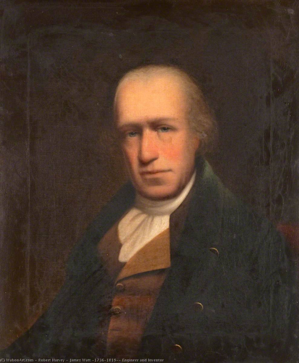 James Watt (1736–1819), Engineer And Inventor — Robert Harvey