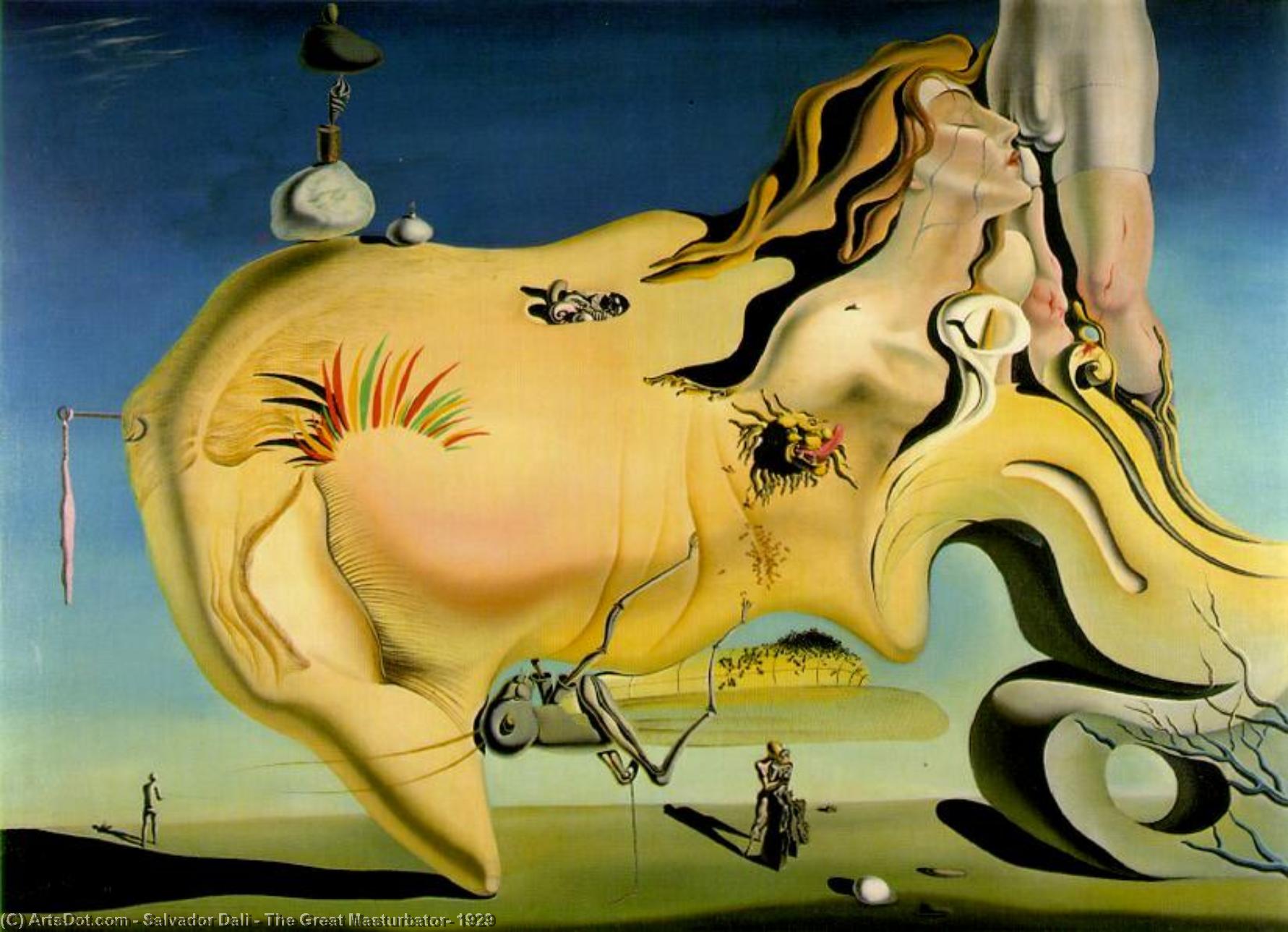 The Great Masturbator, 1929 — Salvador Dalí