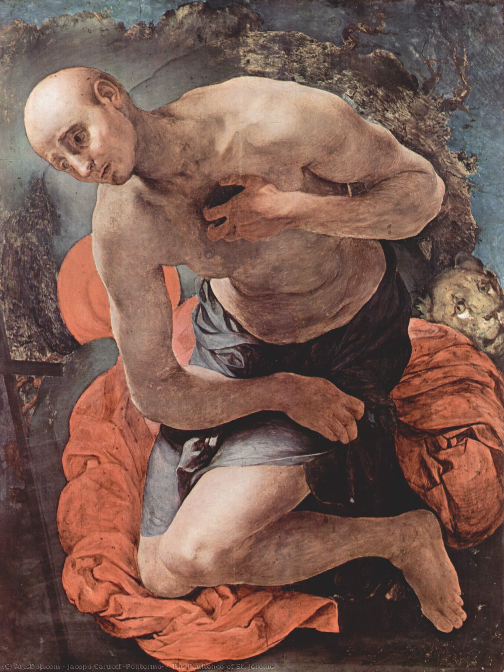 The Penitence Of St. Jerome — Jacopo Carucci