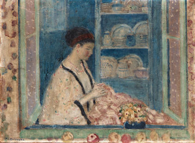 Sadie In The Window — Frederick Carl Frieseke