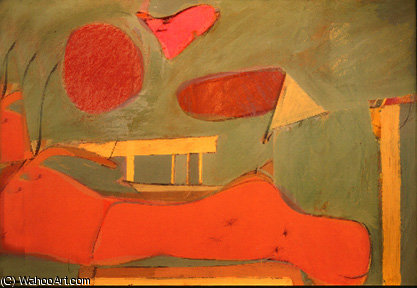 Summer Couch (detail) Mid — Willem De Kooning