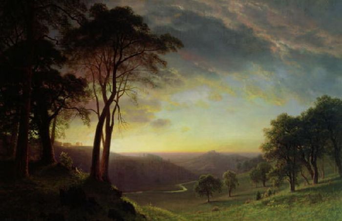 The Sacramento River Valley — Albert Bierstadt