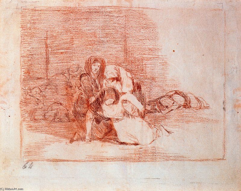 No Llegan A Tiempo — Francisco José De Goya Y Lucientes