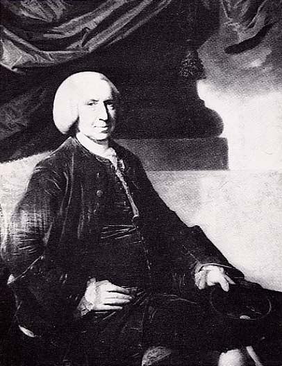 Portrait Of Dr. Edward Tully, (painting) — John Singleton Copley