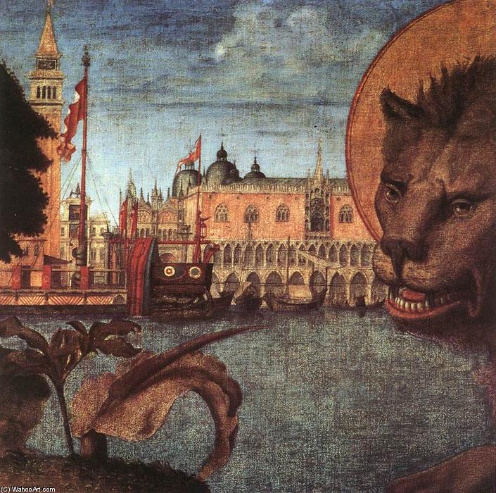 The Lion Of St Mark (detail) — Vittore Carpaccio