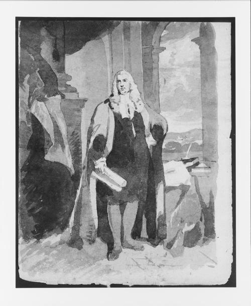 Standing Man, With Scroll — Thomas Sully