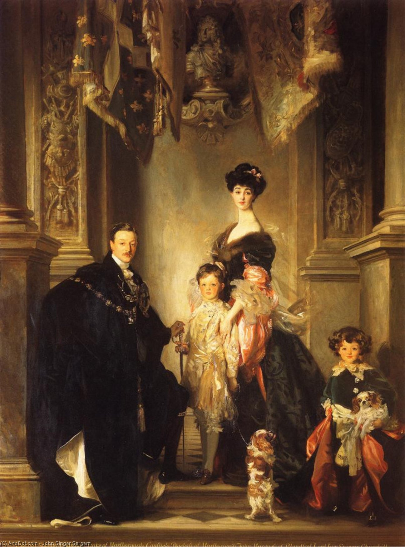 The Marlborough Family — John Singer Sargent