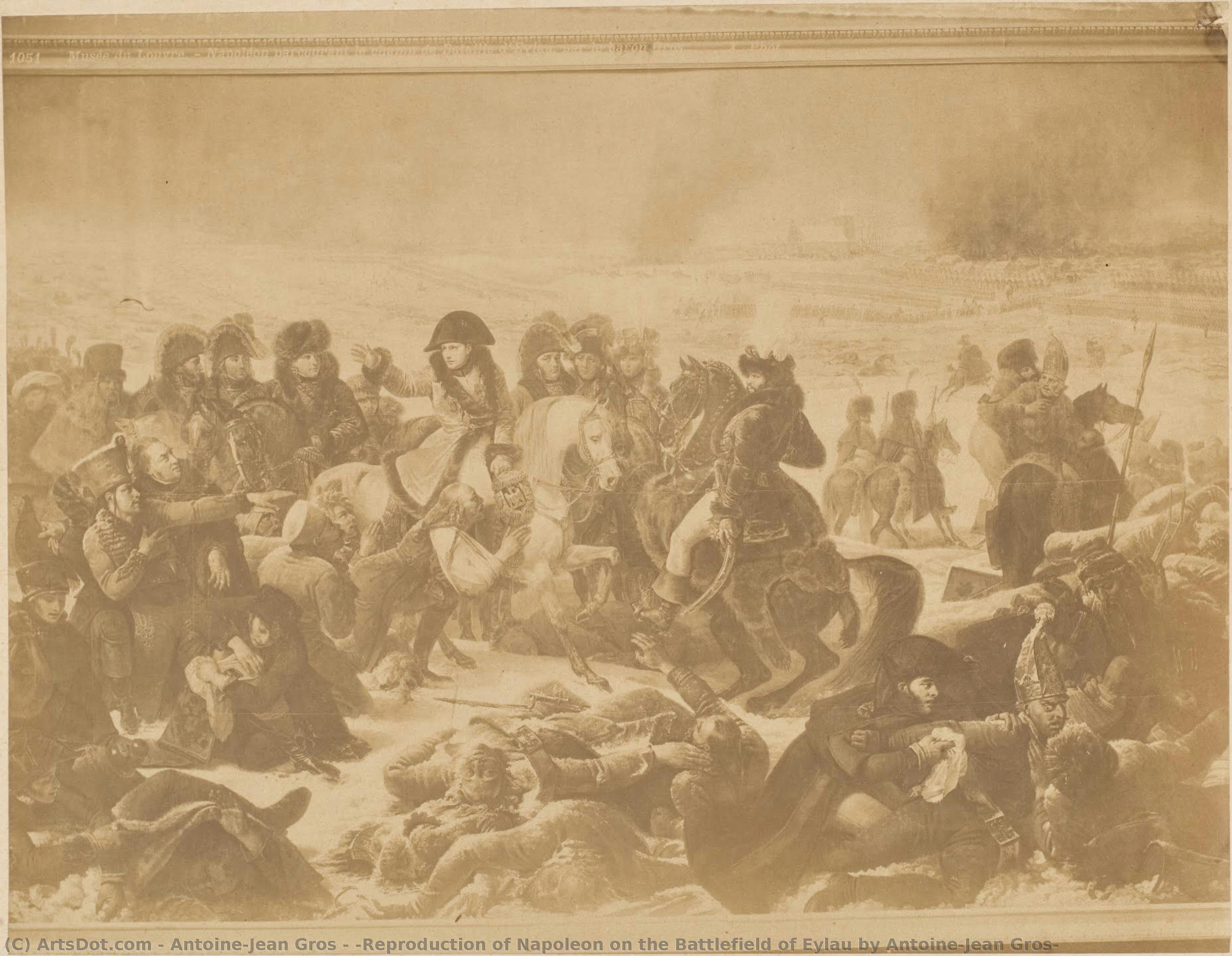 [reproduction Of Napoleon On The Battlefield Of Eylau By Antoine-jean Gros] — Antoine-jean Gros