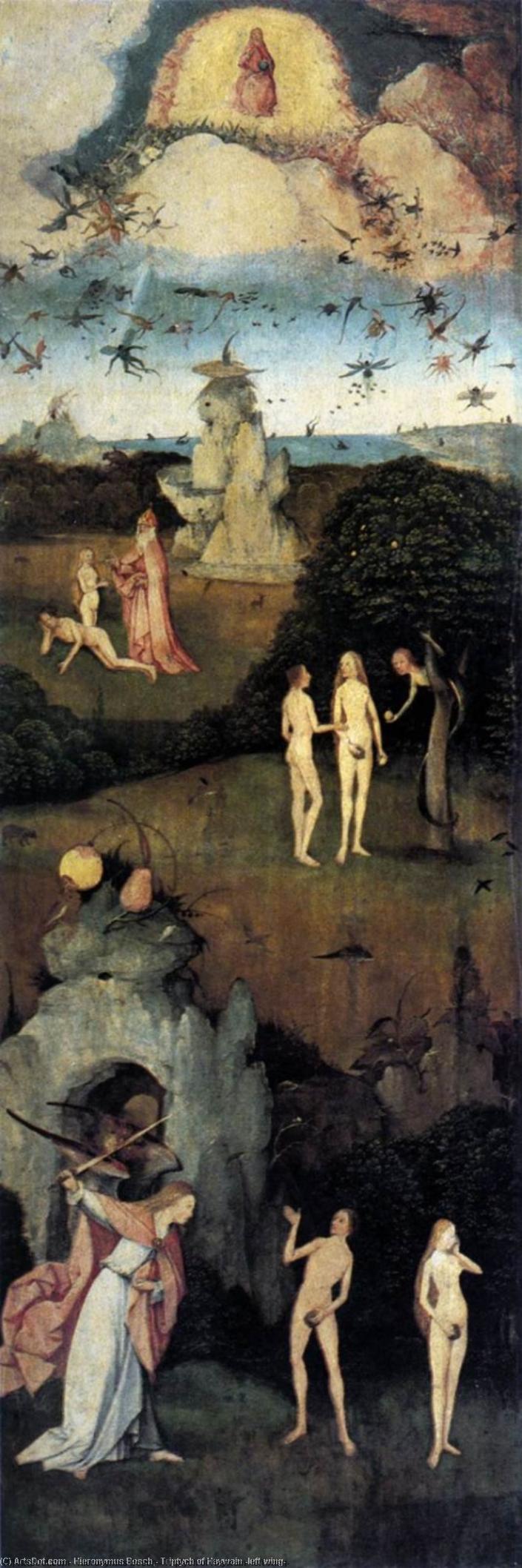 Triptych Of Haywain (left Wing) — Hieronymus Bosch