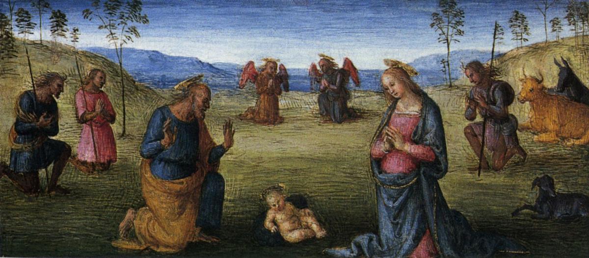Madonna Of Loreta (nativity) — Vannucci Pietro (le Perugin)